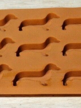 Silicone Dachshund Candy Chocolate- dog treats Molds